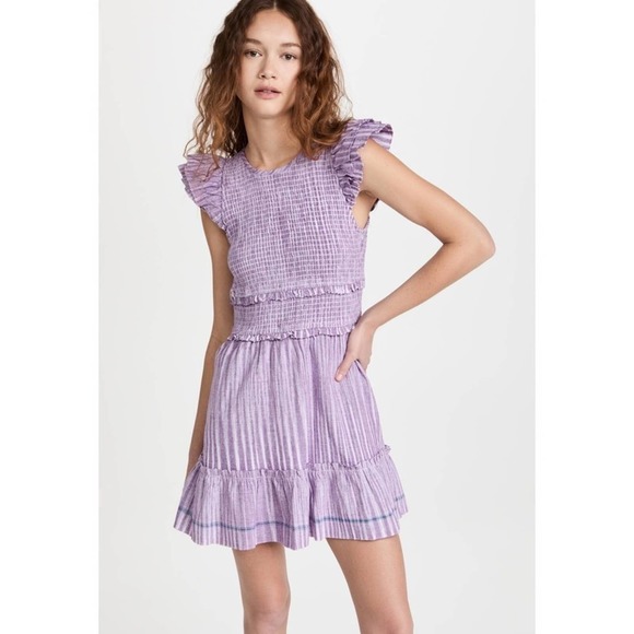 SAYLOR Dresses & Skirts - Saylor Zinnia Dress Pink Metallic